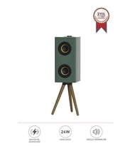 Torima D67 Yeşil Kablosuz Hoparlör 24W Çift Sürücü, 3000mAh Batarya, Taşınabilir Ayaklı Speaker