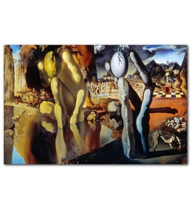 Cakatablo Narcissus Metamorfozu Salvador Dali Resmi MDF Tablo