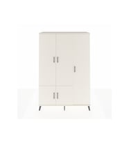 Hyperion Dolap 7 Raflı 5 Kapaklı Tek Askılı 132x44x195 Aytaşı-Aytaşı/Antrasit