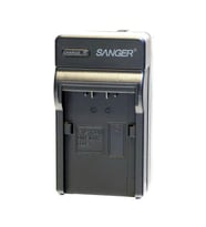 Sanger D08S Panasonic Şarj Aleti Şarz Cihazı (Siyah)