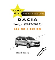 Dacia Lodgy  (2012-2015) Araca Özel Silecek Ön iki