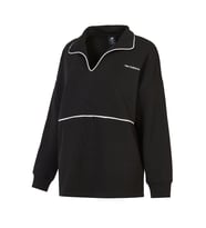 New Balance LifeStyle Kadın Siyah Sweatshirt WNC3402