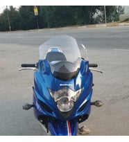 MOTOCAM Suzuki GSX 650 F Ön Cam 2008-2012 Model 40cm Şeffaf Renkli