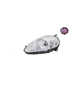 FIAT GRANDE PUNTO ÖN FAR ELEKTRİKLİ MOTORLU KROM MOR SOKET UYUMLU SOL 2008-2009 51840995