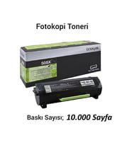 Lexmark Ms510 / Ms510dn / Ms610 Siyah Toneri