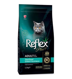 Reflex Plus Somonlu Kısırlaştırılmış Kedi Maması 1,5 Kg