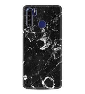 Reeder P13 Blue Max Kılıf Desenli Silikon Black Hole Marble