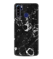 Reeder P13 Blue Max Kılıf Desenli Silikon Black Hole Marble