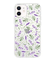 PrintiFy Apple  iPhone 12 ile Uyumlu 1mm Slim Fit Water Color 3 Baskılı Şeffaf  Kılıf