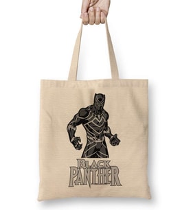 Pantera Negra Panther Bez Çanta Uzun Saplı