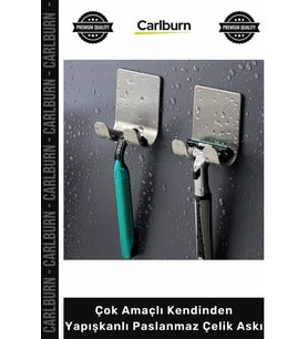 Özel Üretim Delme Gerektirmeyen Matkapsız Metal Çok Amaçlı Kendinden Yapışkanlı Paslanmaz Çelik Askı