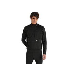 Hummel Loton Zıp Nk Sweatshırt Erkek Günlük Sweatshirts 922255-2001 Siyah