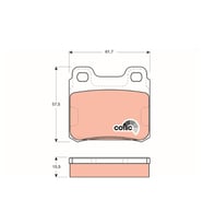 FREN BALATASI ARKA A-F V-A 1,8 2,0