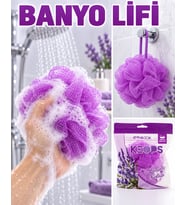 Tekli Paket, Sabunlu Banyo Lifi, Duş ve Vücut Temizleme Lifi