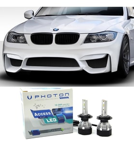 Bmw E90 Led Xenon Kısa Far Ampulü H7 Access Yeni Seri Beyaz