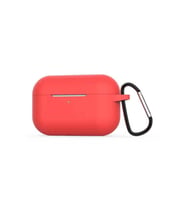 Apple Airpods Pro Uyumlu Kılıf Zore Airbag Silikon (Kırmızı)