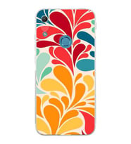 PrintiFy Huawei Y6 ile Uyumlu Retro Color 5  Kamera Korumalı Şeffaf  Kılıf