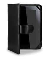 BlackBerry Playbook ile Uyumlu Deri Kılıf Siyah Renk