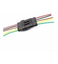5 Pin Kablolu Su Geçirmez Konnektör Takımı