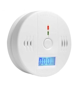 Müstesna® Karbonmonoksit Karbondioksit Duman Dedektörü Tüp Soba Doğal gaz Zehirlenme Önleyici Alarm
