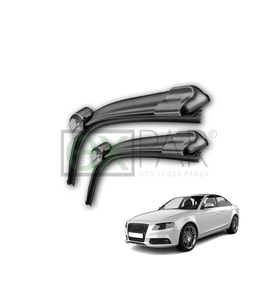 AUDI A4 SEDAN ÖN CAM SİLECEK SÜPÜRGESİ TAKIMI 2009 - 2012 MODEL uyumlu
