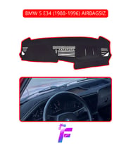 BMW E34 AİRBAGSİZ (1988-1996) Torpido Örtüsü Güneşten Korur Kolay Montaj Tam Uyum C93