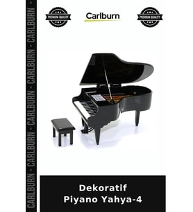 Özel Üretim Hediyelik Müzik Temalı Aksesuar Dekoratif Piyano Yahya-4