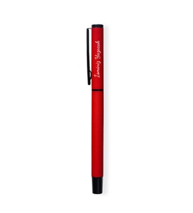 İsme Özel Roller Kalem (14 CM) Kişiye Özel Hediyelik (Kırmızı)
