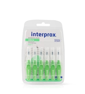Interprox Interproximal Micro PHD 1.1 Arayüz Fırçası 6 Adet YEŞİL