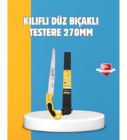 Düz Bıçaklı Budama Testeresi Kılıflı Güvenli Tasarım
