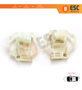 VW Polo Classic Caddy 2 Seat Cordoba 1 Ibiza 2 Inca Skoda Octavia 1 İçin Ön Sağ Cam Kriko Klipsi