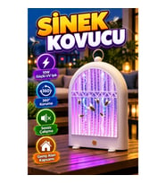 10W UV Sinek Öldürücü Lamba – Sessiz Çalışma, Geniş Alan, 360° Koruma