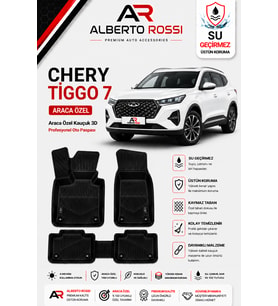CHERY TİGGO 7 11. AY 2025 - 2026 Araca Özel Kauçuk 3D Profesyonel Oto Paspası