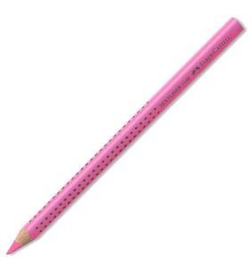 Faber Castell Ahşap Gövde Pembe Fosforlu Kalem - 3 adet