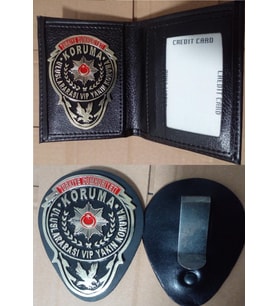 YAKIN KORUMA-ROZETLİ CÜZDANı+KEMER ROZETİ SATINAL-SADECE YAKIN KORUMA KIMLIK KARTLI-YAKIN KORUMA GOREVLISI SATIN ALABILIR-SIVILE SATILMAZ