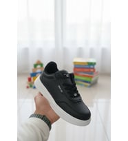 Enoch Kadın Lacivert Detaylı Yüksek Tabanlı Hafif Tabanlı Sneaker Yürüyüş Ayakkabısı