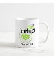 Kuru Temizlemeci Kupa Bardak (1. Tasarım) (Beyaz)