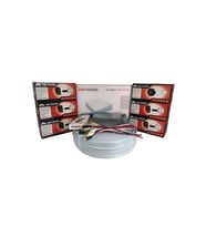 Hikvision 6’lı Full HD Güvenlik Kamerası Seti Renkli Gece Görüşlü, Olay Anında Bildirim