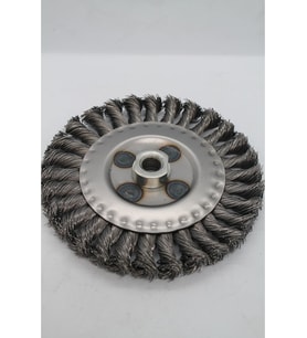 050-BD M14 Vidalı Burgulu Dairesel Fırça 150mm (Çok Renkli)