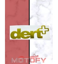 DERT PLUS STİCKER - ETİKET 15x5cm
