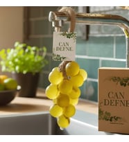 Üzüm Şeklinde El Yapımı Doğal Sabun – Aromatik Kokulu Dekoratif Banyo Sabunu (Sarı)