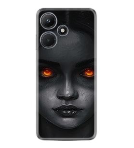Infınix Hot 30i Kılıf Resimli Desenli Silikon Platinium Series Dark Woman 1887