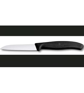 Victorinox Mutfak SwissClassic 8cm Düz Soyma Bıçağı Siyah Düz Ağızlı VT 6.7403