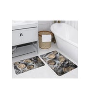 Eliana Home Baskılı 2'li Banyo Paspas Takımı RVG5245