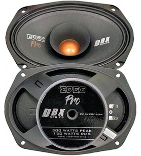 EDBXPRO69W-E2  EDGE DBX Serisi Oval Midrange 150W RMS 300W Maksimum (Siyah)