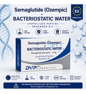 DVPD Medical Semaglutide 5 mg + Bacteriostatic Water Research Kit