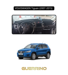 VOLKSWAGEN Tiguan (2007-2015) ;TORPİDO KORUMA HALISI SİYAH KENAR