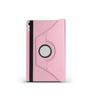 Lenovo Tab P11 11.5 (2.Nesil) TB350UF Uyumlu Zore Dönebilen Standlı Kılıf (Pembe)