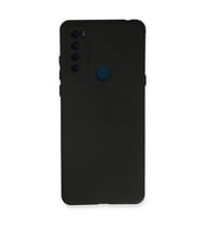 TCL 20 SE Kılıf First Silikon - Siyah