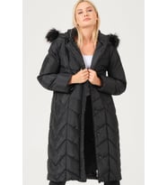 Z6751 DEWBERRY BAYAN KABAN-SİYAH